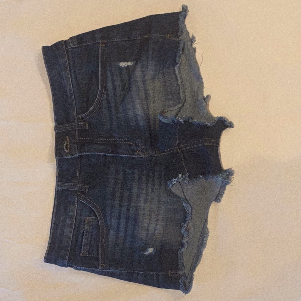 Shortie Jean Shorts
